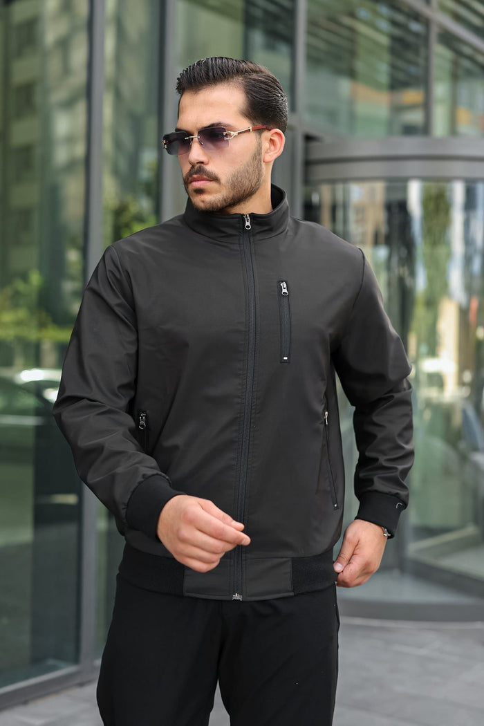 Urban 02 Siyah Mevsimlik Erkek Mont